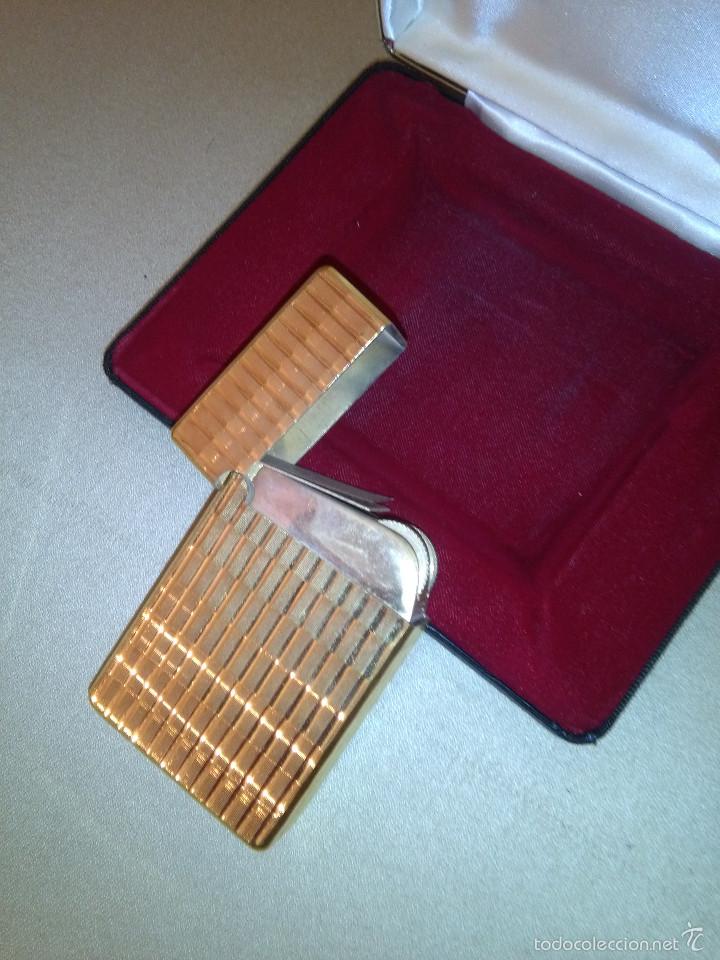 Joyeria: GRAN MECHERO DE SOBREMESA CON BA&Ntilde;O DE ORO - Foto 1