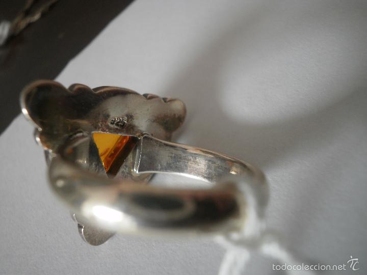 Joyeria: Anillo de &aacute;mbar. - Foto 2