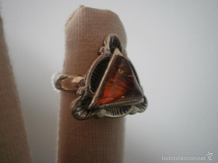 Joyeria: Anillo de &aacute;mbar. - Foto 3