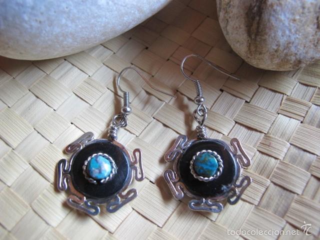 Joyeria: pendientes artesanales de madera - Foto 1