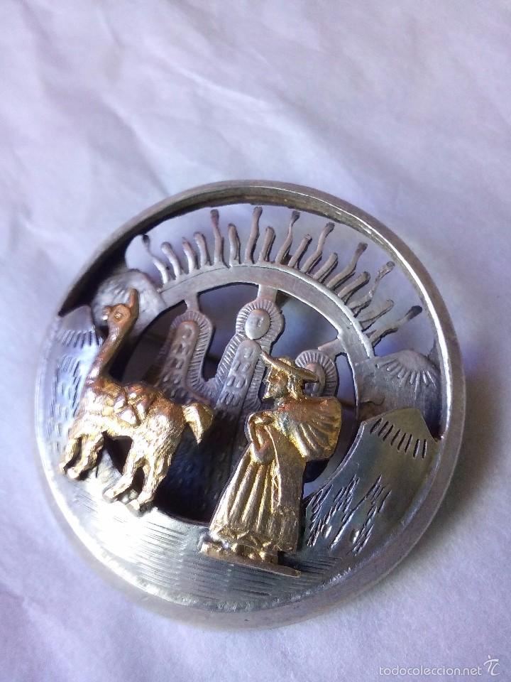Joyeria: Broche de plata peruano - Foto 1