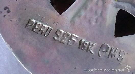 Joyeria: Broche de plata peruano - Foto 4