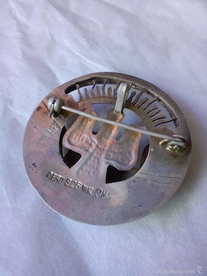 Joyeria: Broche de plata peruano - Foto 5