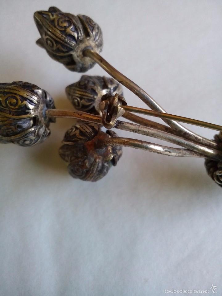 Joyeria: Broche plateado formando un ramillete - Foto 6