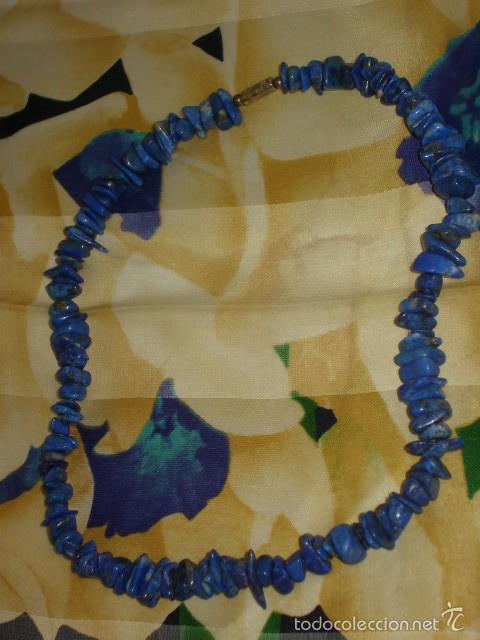 Joyeria: COLLAR LAPISLAZULI,PEDRERIA.VINTAGE. - Foto 2