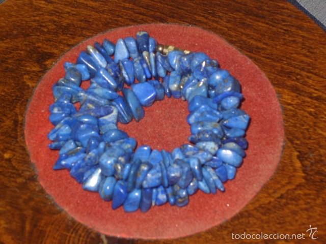 Joyeria: COLLAR LAPISLAZULI,PEDRERIA.VINTAGE. - Foto 5