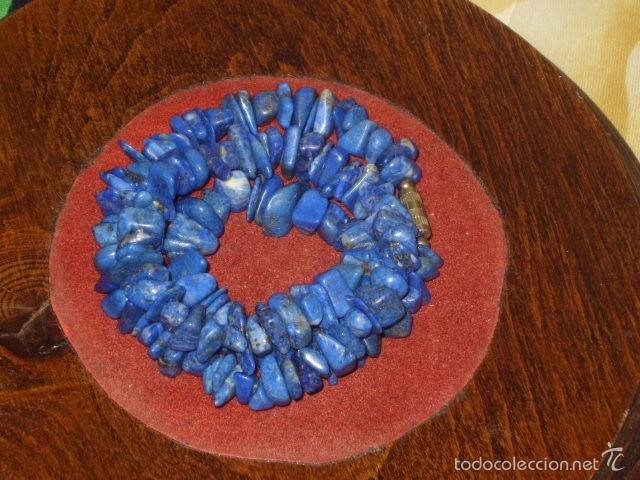 Joyeria: COLLAR LAPISLAZULI,PEDRERIA.VINTAGE. - Foto 6