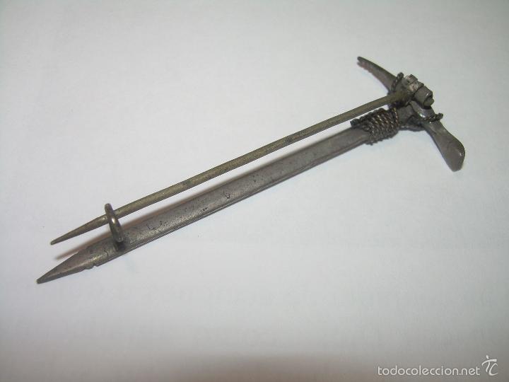 Joyeria: ANTIGUO BROCHE DE PLATA. - Foto 3