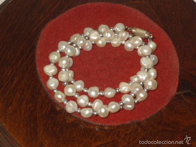 Joyeria: COLLAR DE PERLAS BARROCAS.VINTAGE - Foto 3