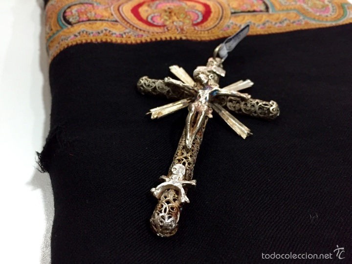 Joyeria: Cruz de filigrana de plata - Foto 3