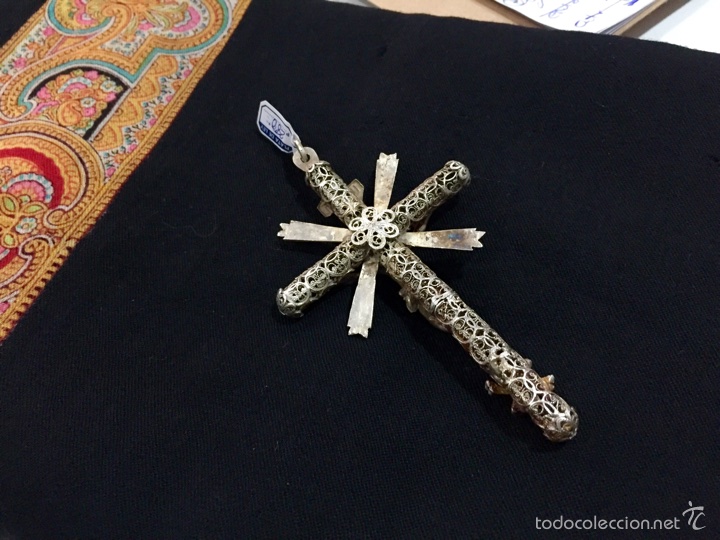 Joyeria: Cruz de filigrana de plata - Foto 5