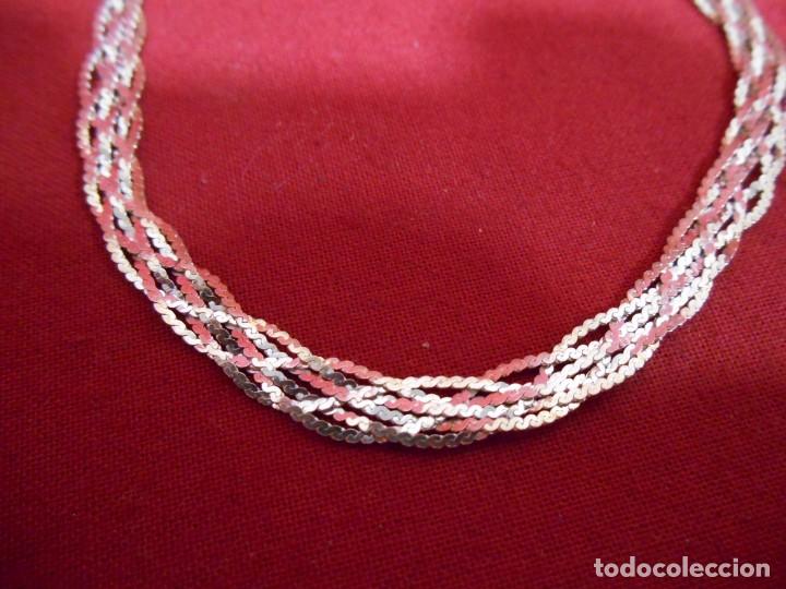 Joyeria: PRECIOSA GARGANTILLA DE PLATA PUNZONADA - Foto 2