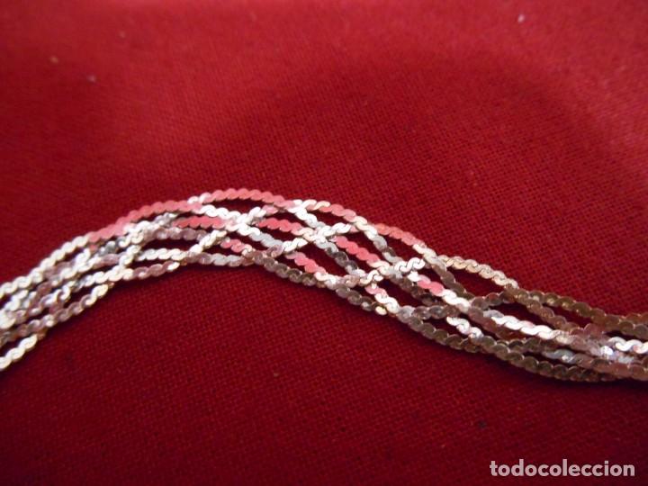 Joyeria: PRECIOSA GARGANTILLA DE PLATA PUNZONADA - Foto 4