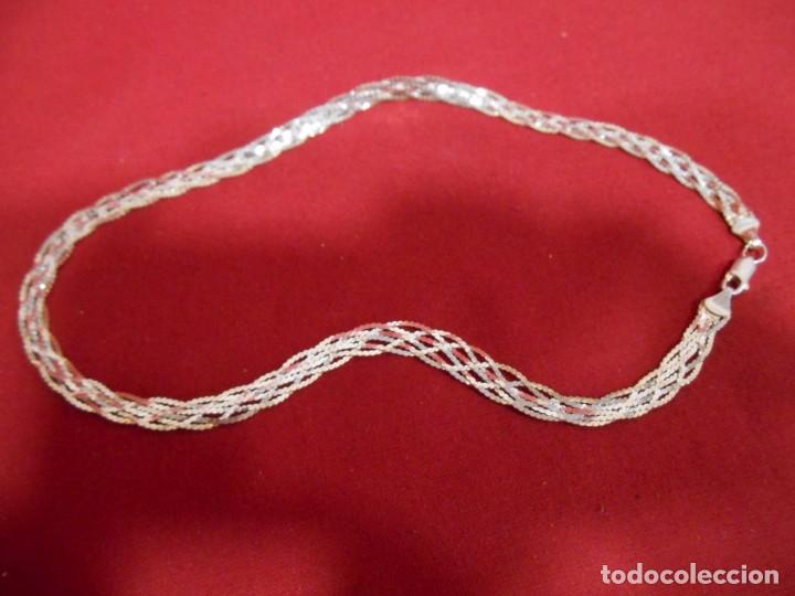 Joyeria: PRECIOSA GARGANTILLA DE PLATA PUNZONADA - Foto 5