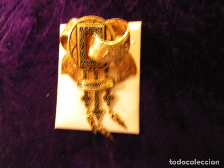 Joyeria: CONJUNTO BROCHE Y PENDIENTES ORO DEL PASADO SIGLO - Foto 14