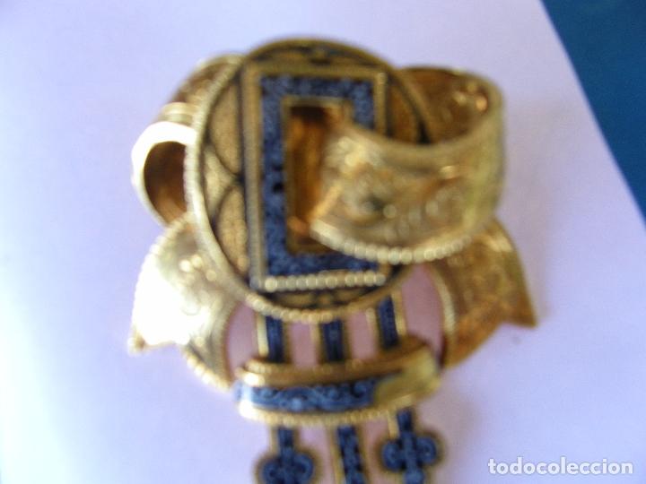Joyeria: CONJUNTO BROCHE Y PENDIENTES ORO DEL PASADO SIGLO - Foto 16