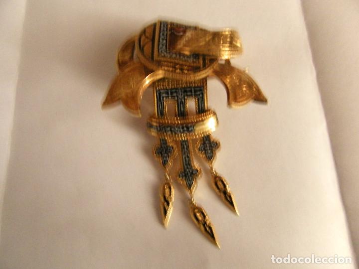 Joyeria: CONJUNTO BROCHE Y PENDIENTES ORO DEL PASADO SIGLO - Foto 22