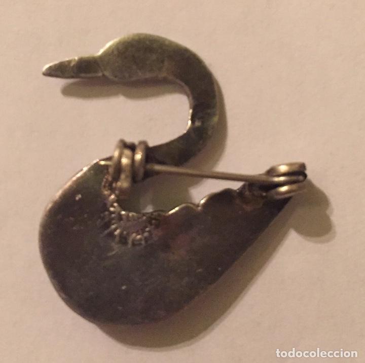 Joyeria: Precioso broche de plata 925 en forma de cisne - Foto 2