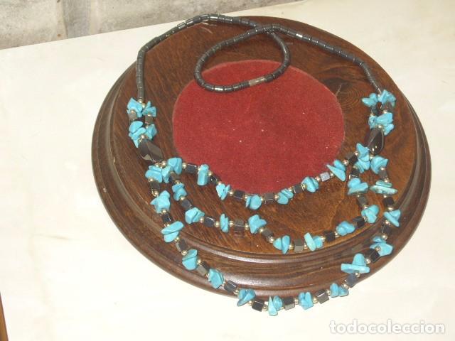 Joyeria: COLLAR TIBETANO DE TURQUESA. - Foto 2