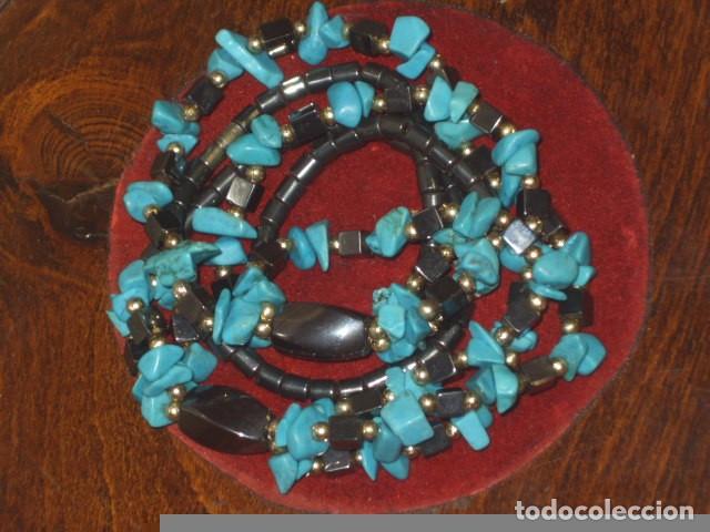 Joyeria: COLLAR TIBETANO DE TURQUESA. - Foto 6