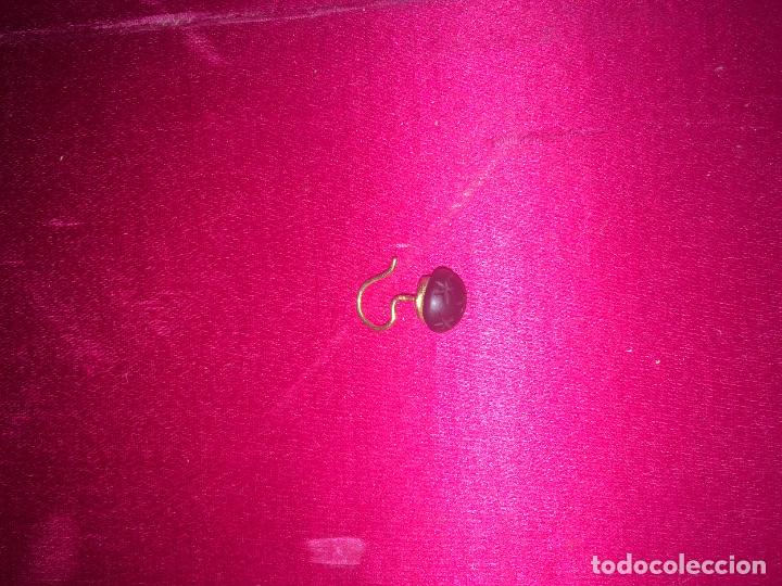 Joyeria: Bonitos pendientes dormilonas engarzadas en oro 18K. - Foto 2