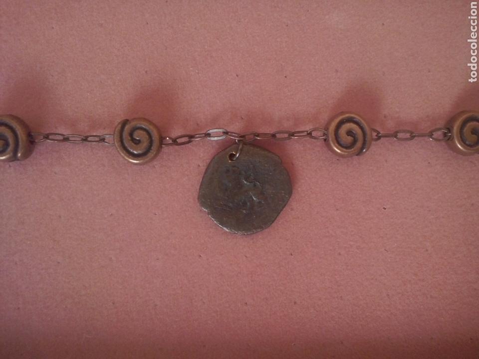 Joyeria: Pulsera con moneda romana original - Foto 1