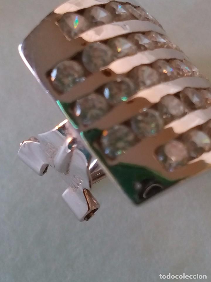 Joyeria: Pendientes oro blanco con pedrer&iacute;a - Foto 4