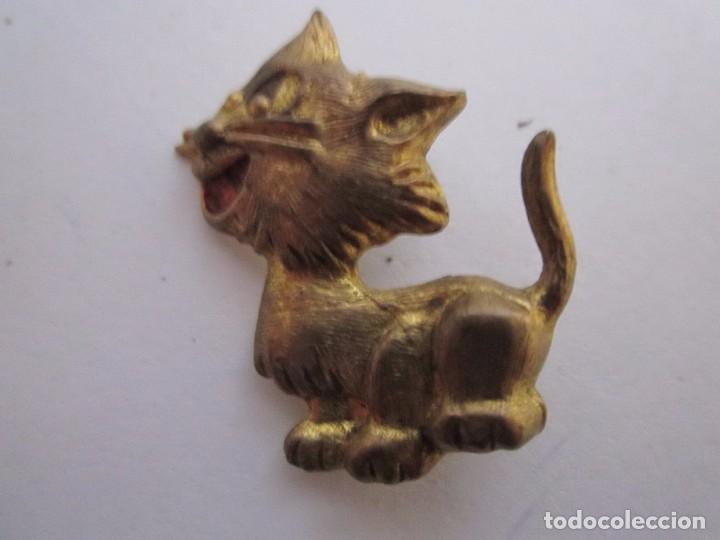 Joyeria: (2) BROCHE GATITO 2X3CM. - Foto 1