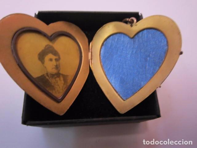 Joyeria: GUARDAPELO DORADO EN FORMA DE CORAZON - Foto 4