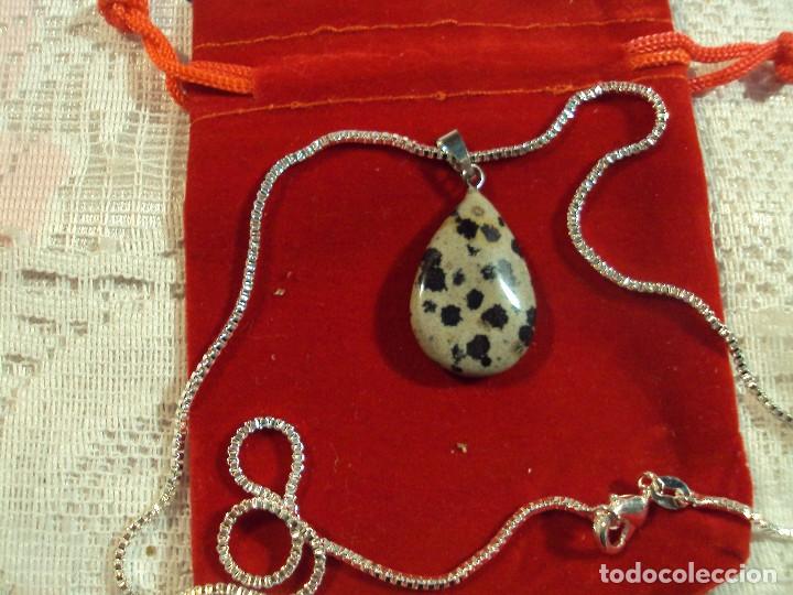 Joyeria: Colgante, piedra green spot, - Foto 1