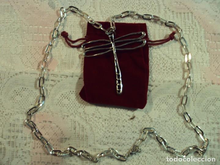 Joyeria: Colgante con libelula grande inoxidable, - Foto 1