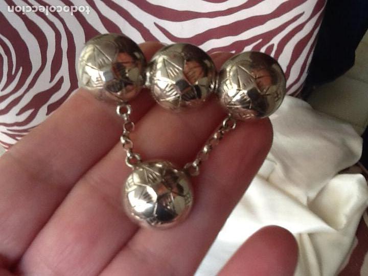 Joyeria: ANTIGUO BROCHE DE PLATA CINCELADA NORUEGA - Foto 2