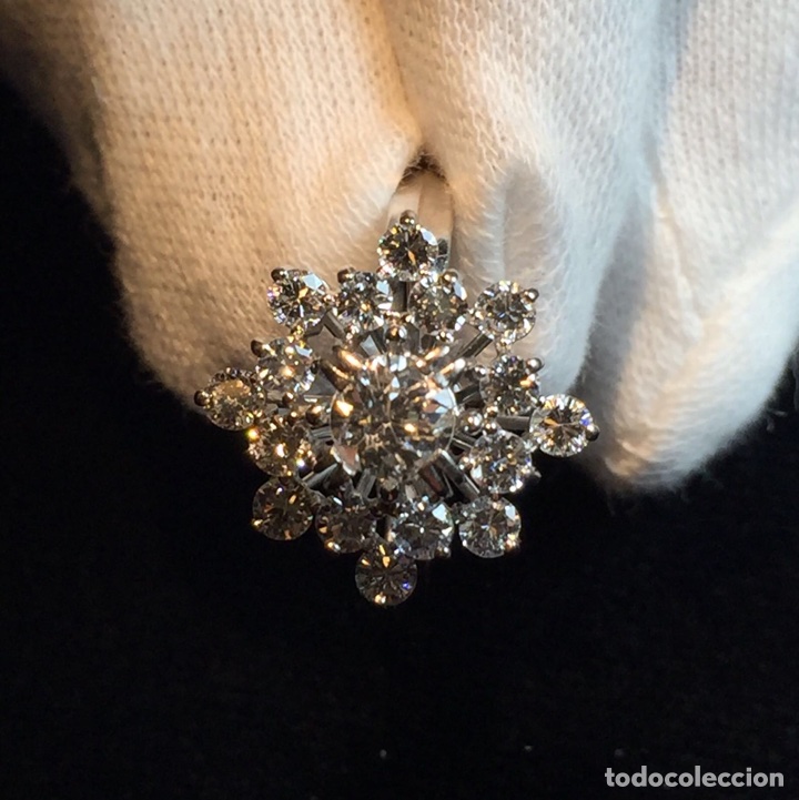 Joyeria: Anillo de platino cuajado de diamantes - Foto 4