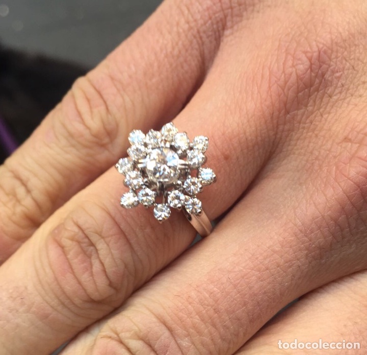 Joyeria: Anillo de platino cuajado de diamantes - Foto 7