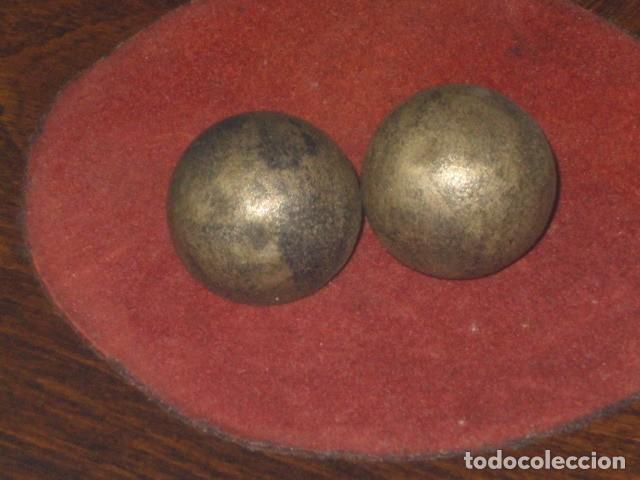 Joyeria: PENDIENTES DE BOLA DE PLATA 925.A&Ntilde;OS 60. - Foto 2