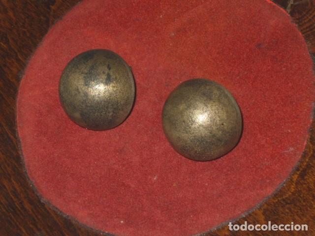 Joyeria: PENDIENTES DE BOLA DE PLATA 925.A&Ntilde;OS 60. - Foto 5