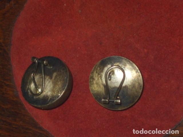 Joyeria: PENDIENTES DE BOLA DE PLATA 925.A&Ntilde;OS 60. - Foto 7