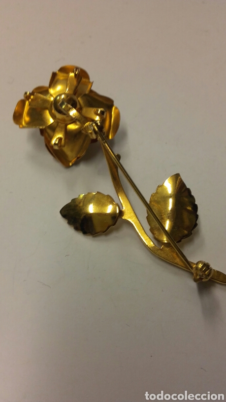 Joyeria: Floral broche de bisuteria - Foto 2