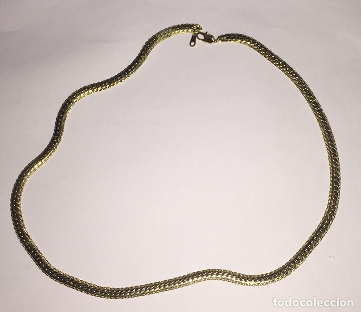 Joyeria: Preciosa cadena- gargantilla con plaqu&eacute; de oro 18 k - Foto 1
