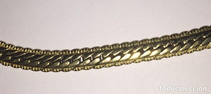Joyeria: Preciosa cadena- gargantilla con plaqu&eacute; de oro 18 k - Foto 2