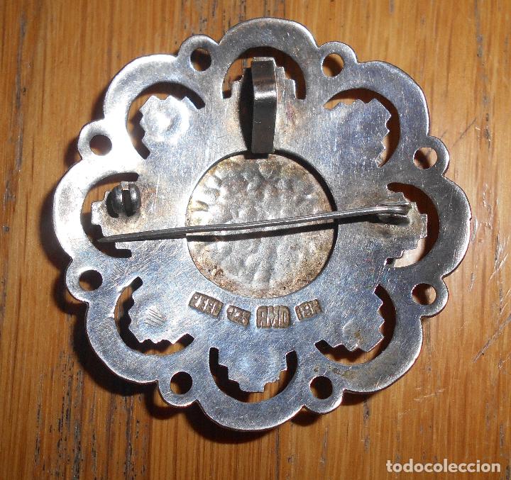 Joyeria: BROCHE Con Marcas 925. AMD 18 Kilates - Foto 2