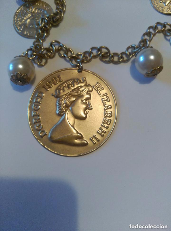 Joyeria: collar dorado de bisuteria - Foto 3