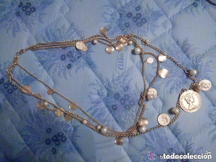 Joyeria: collar dorado de bisuteria - Foto 4
