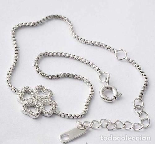 Joyeria: Pulsera con trebol de la suerte, Nuevo a estranar - Foto 1