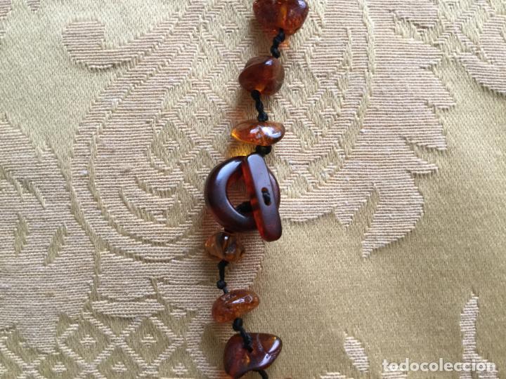Joyeria: ANTIGUO COLLAR DE CUENTAS DE &Aacute;MBAR NATURAL - Foto 3