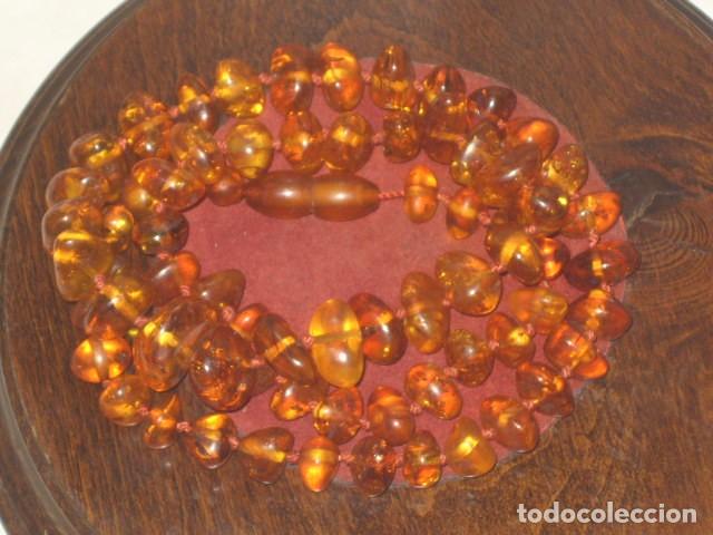 Joyeria: ANTIGUO COLLAR DE AMBAR DEL BALTICO. - Foto 6