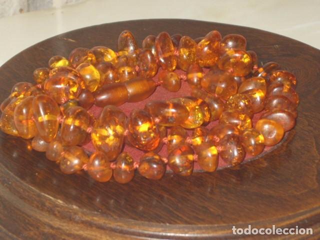 Joyeria: ANTIGUO COLLAR DE AMBAR DEL BALTICO. - Foto 7