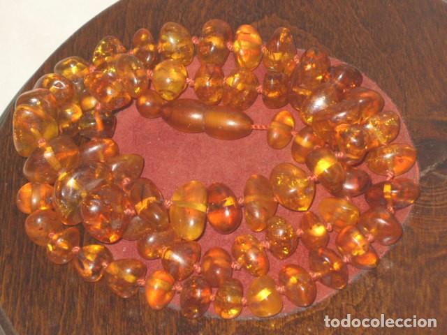 Joyeria: ANTIGUO COLLAR DE AMBAR DEL BALTICO. - Foto 8