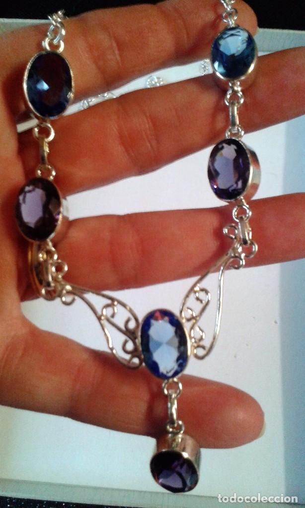 Joyeria: COLLAR GARGANTILLA CUARZOS DE COLORES - Foto 1