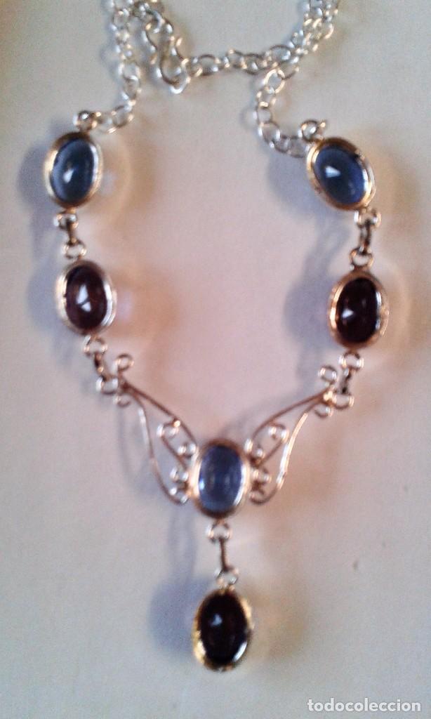 Joyeria: COLLAR GARGANTILLA CUARZOS DE COLORES - Foto 4
